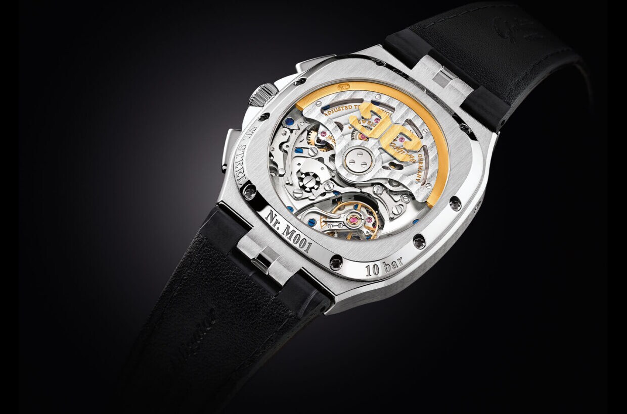 Robuste Präzision Der Chronograph mit Säulenradschaltung wurde so einfach und kompakt wie möglich gestaltet. Mit seiner stabilen Bauweise sowie geringen Störanfälligkeit ist dieser Chronograph ein präziser, zuverlässiger und formschöner Begleiter. Robuste Präzision Der Chronograph mit Säulenradschaltung wurde so einfach und kompakt wie möglich gestaltet. Mit seiner stabilen Bauweise sowie geringen Störanfälligkeit ist dieser Chronograph ein präziser, zuverlässiger und formschöner Begleiter.