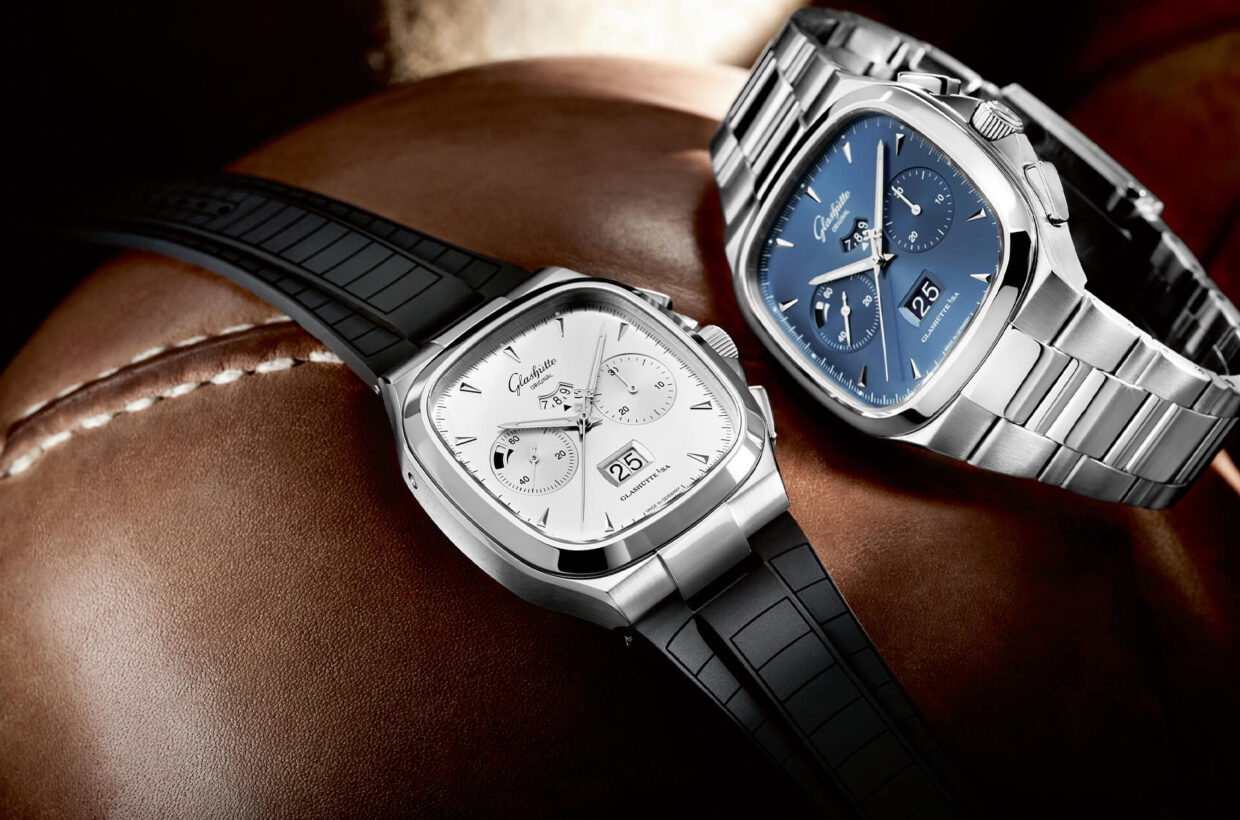 Markante Linienführung Mit seinem markant eckigen Gehäuse erinnert diese Uhr an die Designklassiker der siebziger Jahre: Dynamische Linien und sanfte Rundungen verleihen ihr einen unverwechselbaren retro-modernen Charakter. Markante Linienführung Mit seinem markant eckigen Gehäuse erinnert diese Uhr an die Designklassiker der siebziger Jahre: Dynamische Linien und sanfte Rundungen verleihen ihr einen unverwechselbaren retro-modernen Charakter.