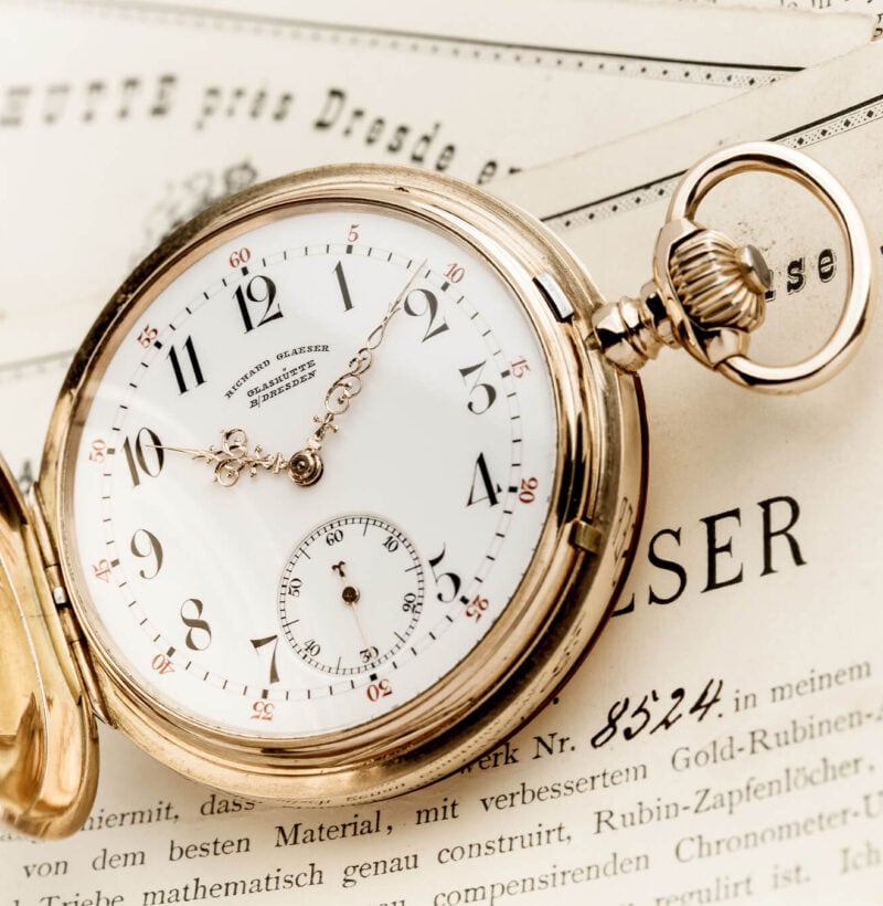 Cuidado de relojes históricos