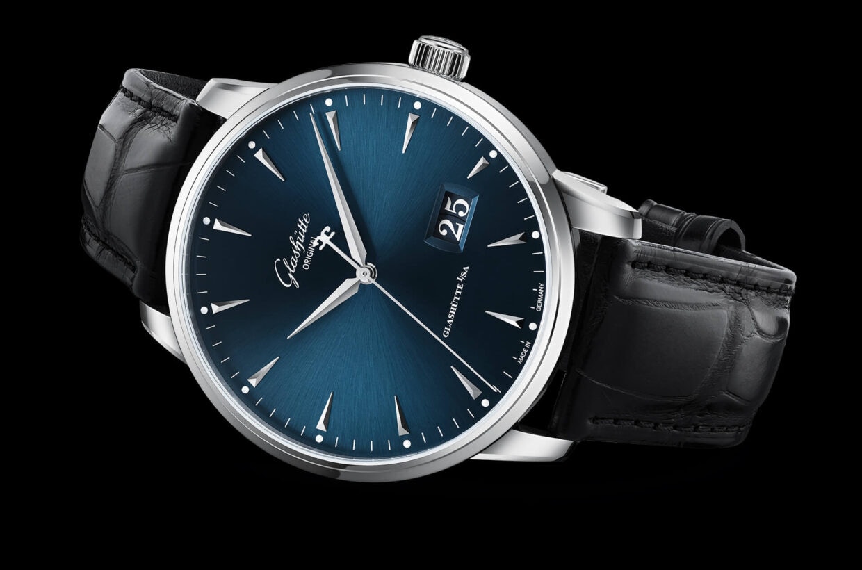 Deep blue dial