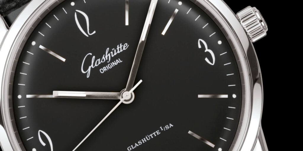 Galvanic black dial