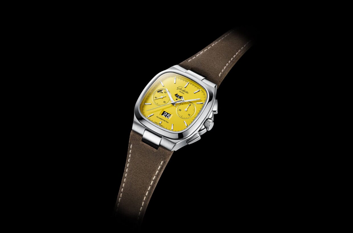 Distinctive and retro-modern With its distinctive case this chronograph captures the essence of the design icons of the 1970s: Dynamic lines and flowing curves lend it an authentic and retro-modern character. Distinctive and retro-modern With its distinctive case this chronograph captures the essence of the design icons of the 1970s: Dynamic lines and flowing curves lend it an authentic and retro-modern character.