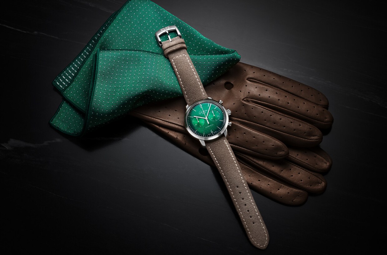 glashutte sixties green