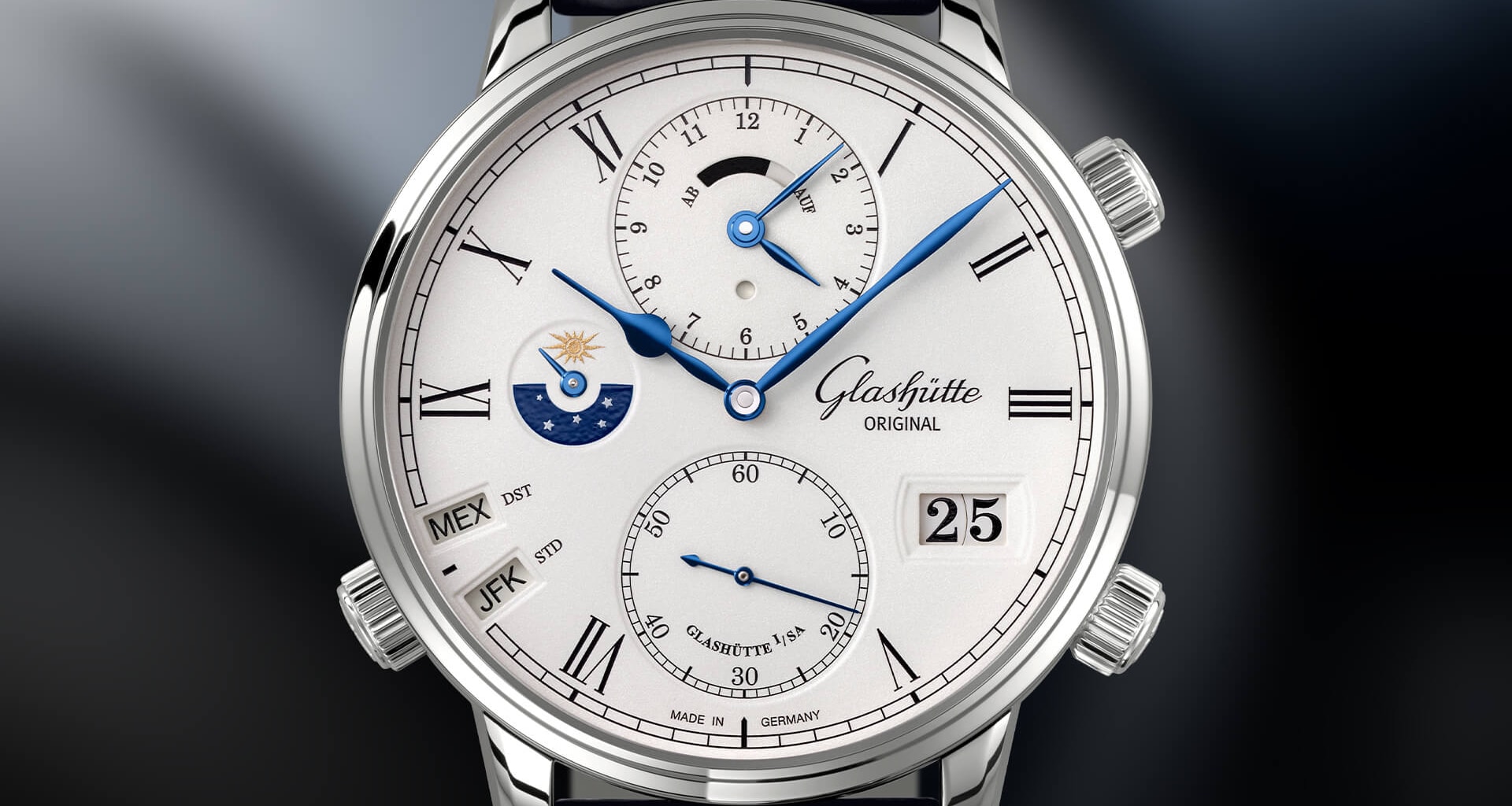 GUB GLASHUTTE アンティーク スモセコ 手巻き時計 Glashuette_Original-