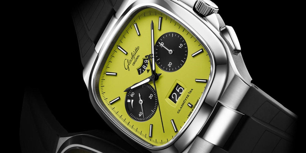 Seventies Chronograph Panorama Date 1-37-02-19-02-63 - Glashütte