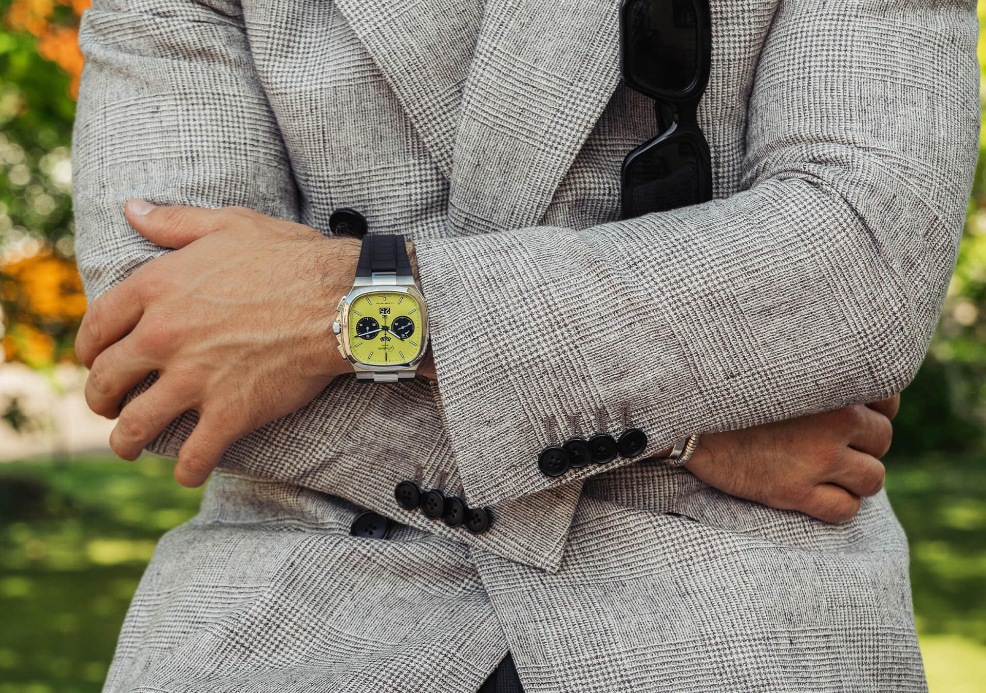 Seventies Chronograph Panorama Date 1-37-02-19-02-70 - Glashütte