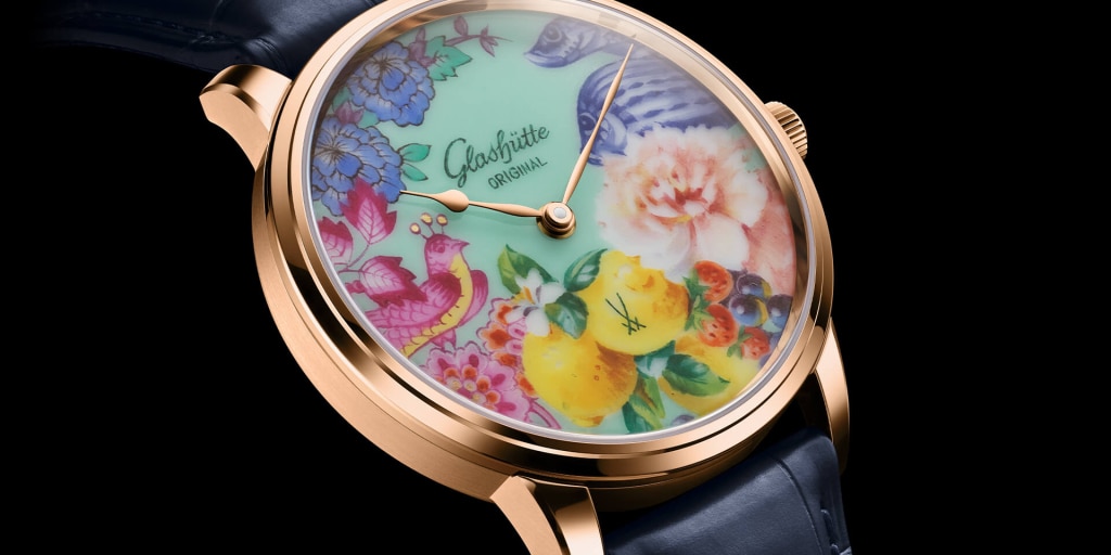 Limited masterpiece in red gold
