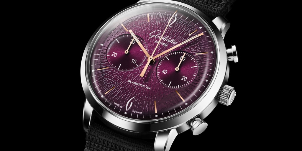 シックスティーズ ・クロノグラフ 1-39-34-08-22-04 - Glashütte Original