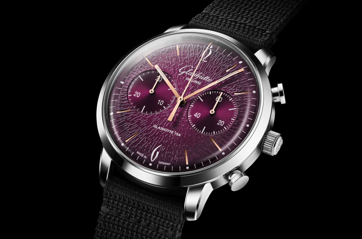 シックスティーズ ・クロノグラフ 1-39-34-08-22-04 - Glashütte Original