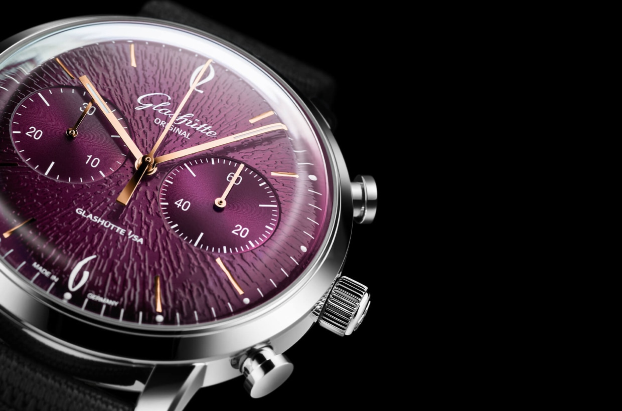 シックスティーズ ・クロノグラフ 1-39-34-08-22-04 - Glashütte Original