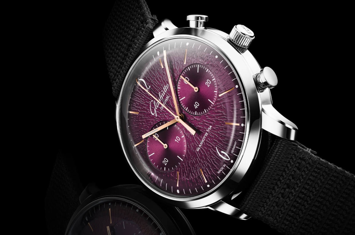 シックスティーズ ・クロノグラフ 1-39-34-08-22-04 - Glashütte Original