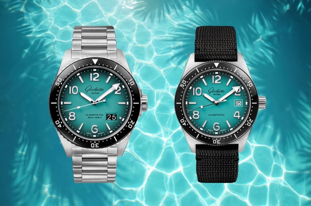  Ø 43.2 mm (SeaQ Panorama Date) Dimensions Ø 39.5 mm (SeaQ) Dimensions Stainless steel Case Material One watch, two styles Delivered with metal bracelet and rubber strap USA, Canada & Mexico only Limited Edition Made in Germany Authentic German watchmaking 