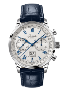 Senator Chronograph, Louisiana Alligator leather strap (1-37-24-01-02-61) 