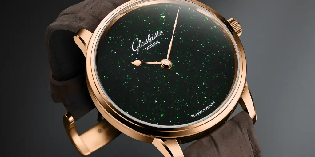 Cadran en aventurine verte